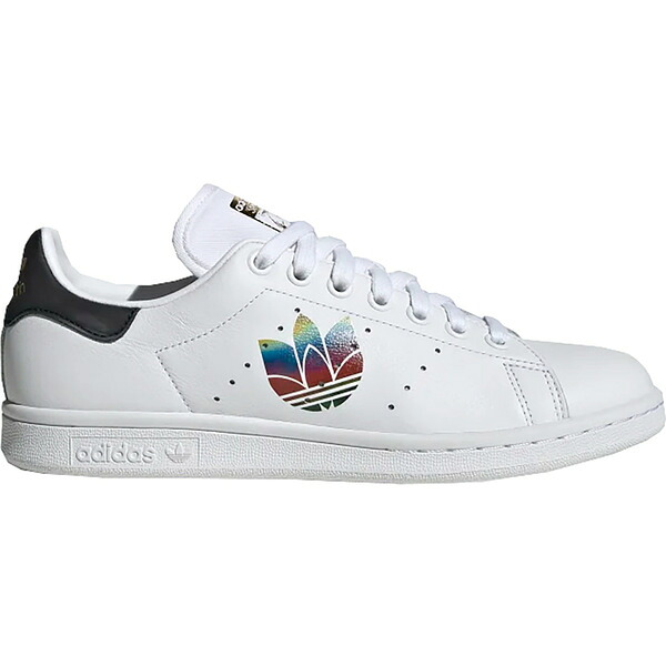 adidas アディダス レディース スニーカー 【adidas Stan Smith Trefoil White Black (Women\'s)】 サイズ US_5.5(22.5cm) Cloud White/Core Black/Gold Metallic|asty