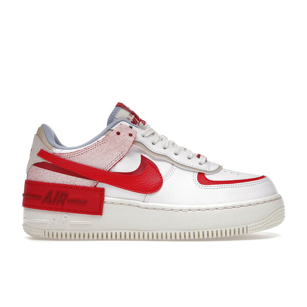 Nike ナイキ レディース スニーカー  【Nike Air Force 1 Low Shadow Cracked Leather (Women\u0027s)】  大きさ US_W_10 White/Red/Pink