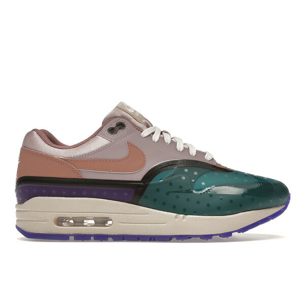 Nike ナイキ レディース スニーカー 【Nike Air Max 1 Premium Plum Fog Fossil Rose (Women's)】 サイズ US_9.5(26.5cm) Pink/Blue/Purple/Bronze｜asty