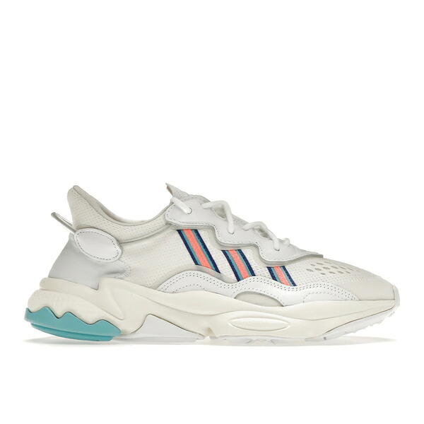 adidas アディダス レディース スニーカー 【adidas Ozweego Signal Coral (Women's)】 サイズ US_9(26.0cm) Cloud White / Signal Coral / Blue Glow|asty