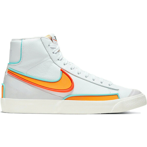 Nike ナイキ レディース スニーカー  【Nike Blazer Mid 77 Infinite Kumquat (Women\u0027s)】  大きさ US_W_10.5 White/Aurora Green/Bright Crimson/Kumquat