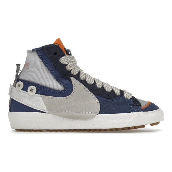 Nike ナイキ レディース スニーカー 【Nike Blazer Mid Jumbo Voodoo (Women's)】 サイズ US_5.5(22.5cm) Sail/Navy｜asty