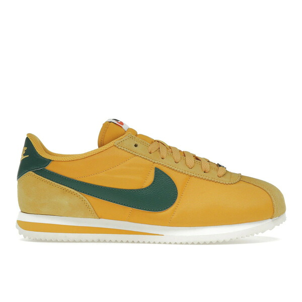Nike ナイキ レディース スニーカー  【Nike Cortez Textile Yellow Ochre Gorge Green (Women\u0027s)】  大きさ US_7(24.0糎) Yellow Ochre/Safety Orange/Black/Gorge Green