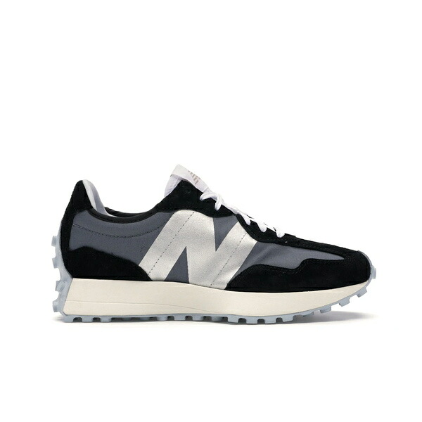 New Balance ニューバランス レディース スニーカー 【New Balance 327 Black (Women\'s)】 サイズ US_5.5(22.5cm) Black/White|asty