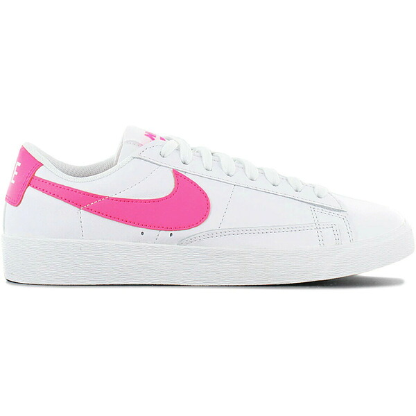 Nike ナイキ レディース スニーカー 【Nike Blazer Low LE Laser Fuchsia (Women's)】 サイズ US_6(23.0cm) White/Laser Fuchsia/White|asty