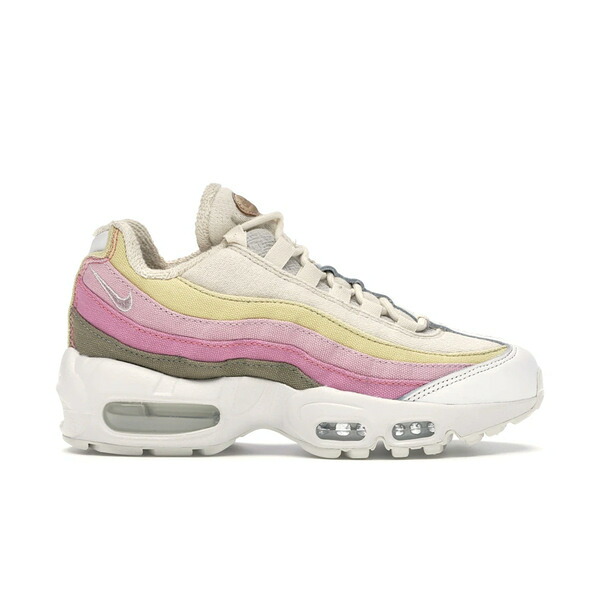 Nike ナイキ レディース スニーカー 【Nike Air Max 95 Plant Color Collection Beige (Women's)】 サイズ US_7(24.0cm) Beige/Tan-Pink-Coral-White|asty