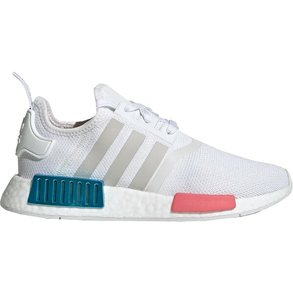 adidas アディダス レディース スニーカー 【adidas NMD R1 White Grey Hazy Rose (Women's)】 サイズ US_8(25.0cm) Cloud White/Grey One/Hazy Rose｜asty
