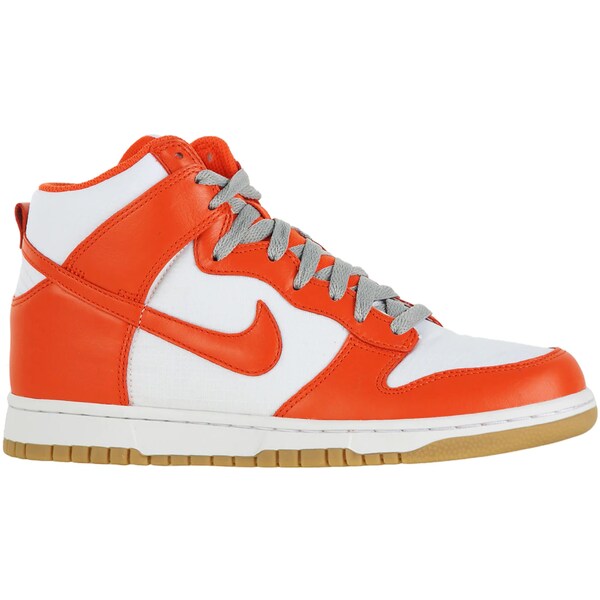 Nike ナイキ レディース スニーカー 【Nike Dunk High Syracuse Gum (Women's)】 サイズ US_9(26.0cm) White/Team Orange-Matte Silver｜asty