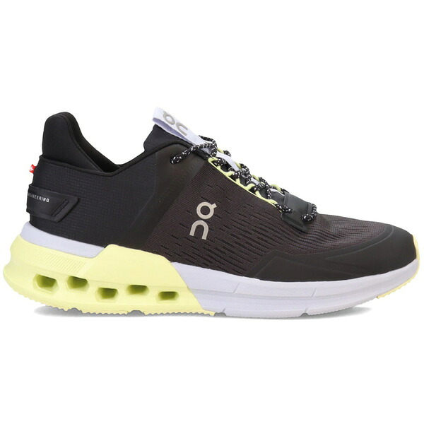 On オン レディース スニーカー  【On Running Cloudnova Flux Black Hay (Women\u0027s)】  大きさ US_9(26.0糎) Black/Hay