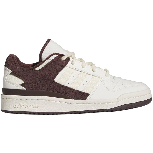 adidas アディダス レディース スニーカー 【adidas Forum Low Cloud White Shadow Brown Cream White (Women's)】 サイズ US_6(23.0cm) Cloud White/Shadow Brown/Cream White｜asty