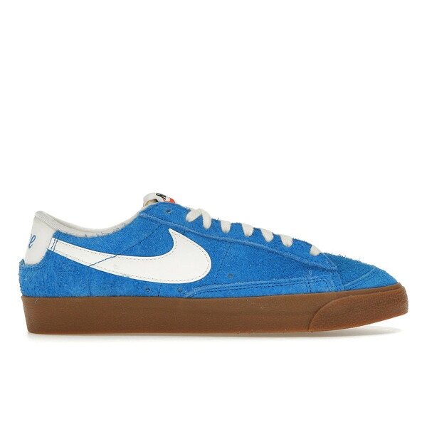 Nike ナイキ レディース スニーカー  【Nike Blazer Low 77 Vintage Photo Blue Gum (Women\u0027s)】  大きさ US_8(25.0糎) Photo Blue/Gum Medium Brown/Black/Sail