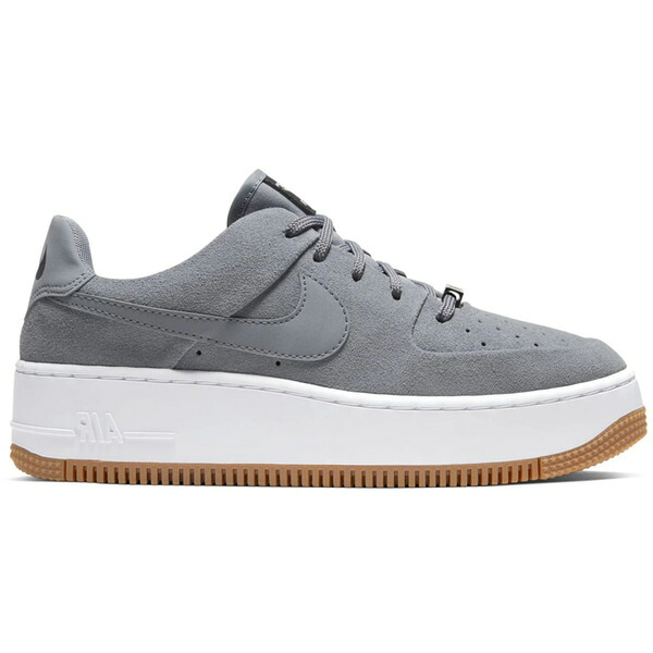 Nike ナイキ レディース スニーカー  【Nike Air Force 1 Sage Low Cool Grey (Women\u0027s)】  大きさ US_W_12 Cool Grey/Cool Grey/Black