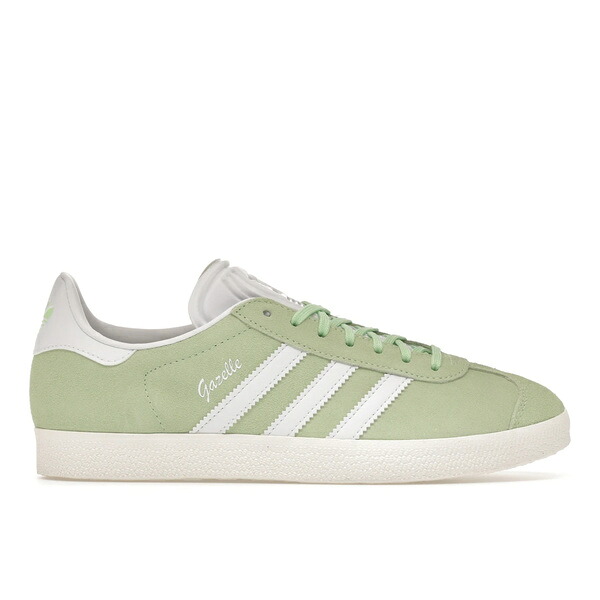 adidas アディダス レディース スニーカー 【adidas Gazelle Semi Green Spark (Women's)】 サイズ US_6.5(23.5cm) Semi Green Spark/Cloud White/Semi Green Spark｜asty