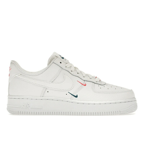 Nike ナイキ レディース スニーカー 【Nike Air Force 1 Low '07 Essential Double Mini Swoosh Miami Dolphins (Women's)】 サイズ US_6(23.0cm) Summit White/Summit White/Solar Red|asty