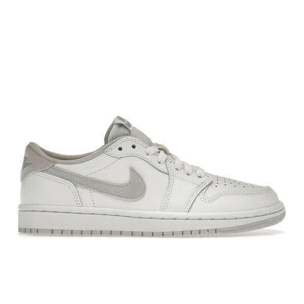Jordan ジョーダン レディース スニーカー 【Jordan 1 Low OG Neutral Grey (2021) (Women's)】 サイズ US_6.5(23.5cm) White/White-Neutral Grey|asty