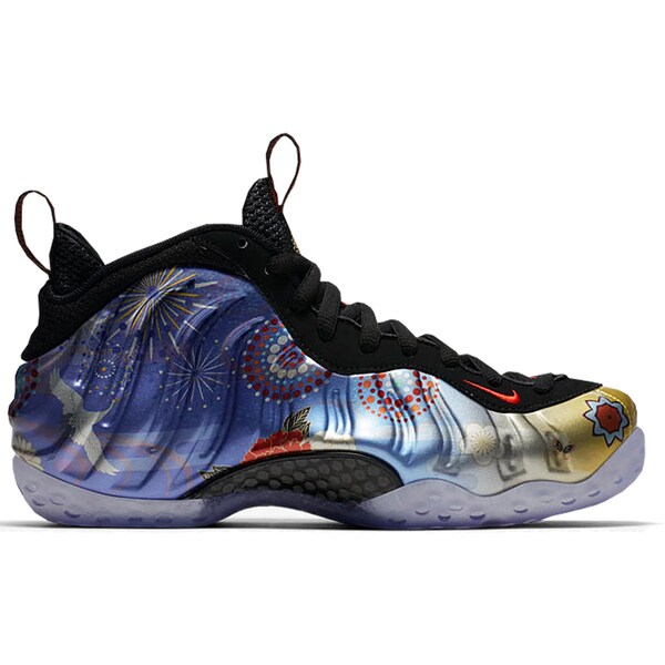 Nike ナイキ レディース スニーカー  【Nike Air Foamposite One Lunar New Year (2018) (Women\u0027s)】  大きさ US_9.5(26.5糎) Black/Habanero Red-Black