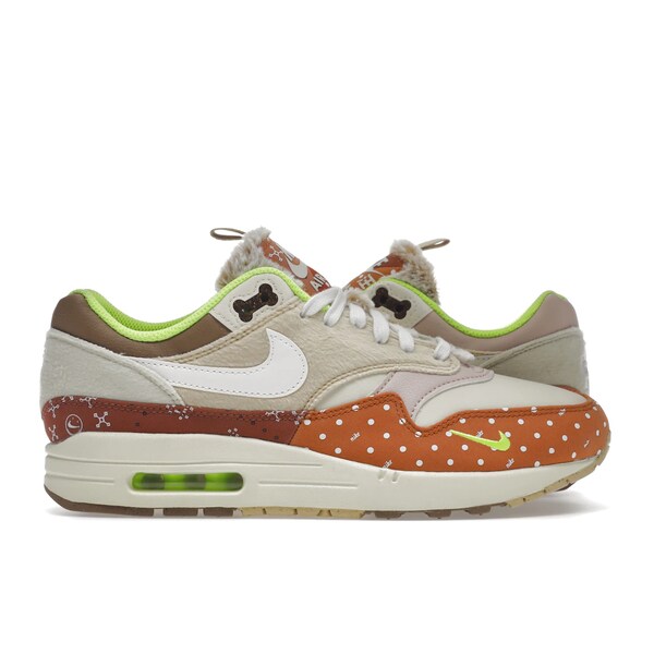 Nike ナイキ レディース スニーカー  【Nike Air Max 1 PRM Woman\u0027s Best Friend (Women\u0027s)】  大いさ US_9.5(26.5糎) Sail/Coconut Milk-Acid Orange-Sail