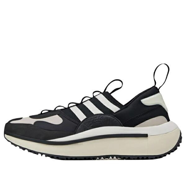 adidas アディダス メンズ スニーカー  【adidas Y-3 Qisan Cozy \u0027Black Chalk White\u0027 GX1081】  大きさ US_6.5(24.5糎)