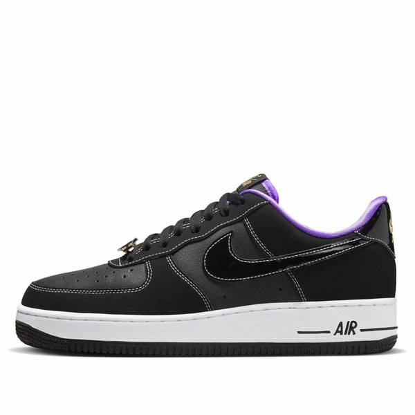 Nike ナイキ メンズ スニーカー  【Nike Air Force 1 Low \u002707 LV8 EMB \u0027World Champ - Lakers\u0027 DR9866-001】  大きさ US_9.5(27.5糎)