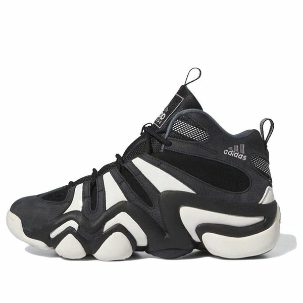 adidas アディダス メンズ スニーカー  【adidas Crazy 8 \u0027Core Black White Collegiate Purple\u0027 IF2448】  大いさ US_M_14 メンズ靴-スニーカー