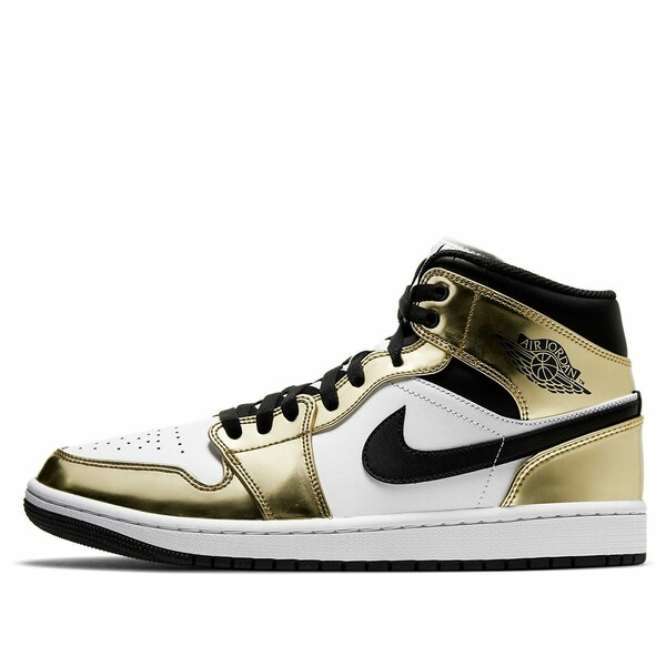 Jordan ジョーダン メンズ スニーカー  【Air Jordan 1 Mid SE \u0027Metallic Gold\u0027 DC1419-700】  大きさ US_M_18