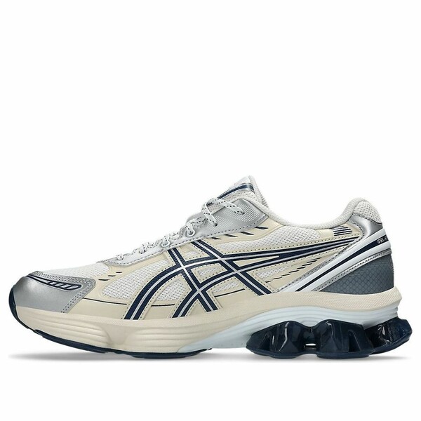 ASICS アシックス メンズ スニーカー  【ASICS Gel-Kinetic Fluent \u0027White Independence Blue\u0027 1203A591-104】  大きさ US_5(23.0糎)