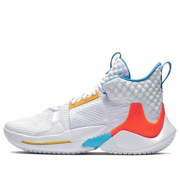 Jordan ジョーダン メンズ スニーカー  【Air Jordan Why Not Zer0.2 PF \u0027OKC Home\u0027 BV6352-100】  大きさ US_9(27.0糎)