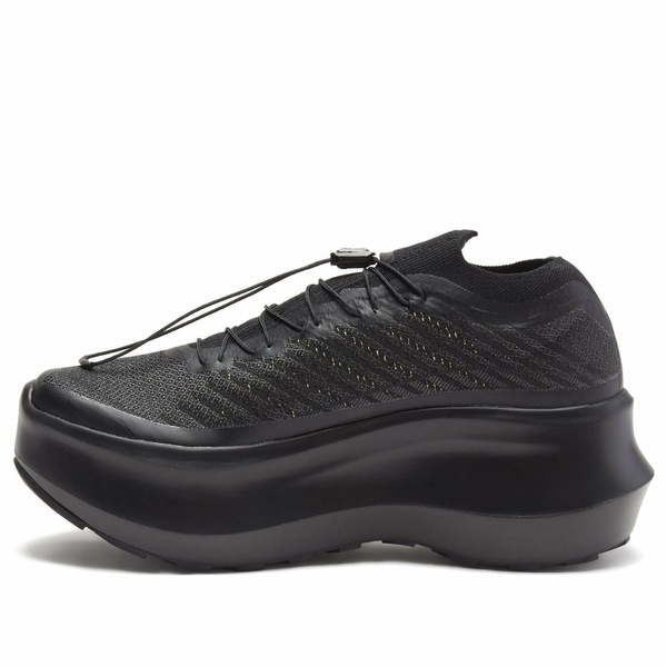 SALOMON サロモン メンズ スニーカー 【COMME des GARCONS x SALOMON Pulsar Platform 'Triple Black' 471952】 サイズ US_11(29.0cm)|asty