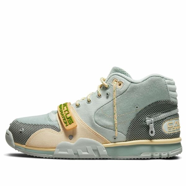 Nike ナイキ メンズ スニーカー 【Nike x Travis Scott Air Trainer 1 SP 'Grey Haze Olive Aura Canvas' DR7515-001】 サイズ US_M_15｜asty