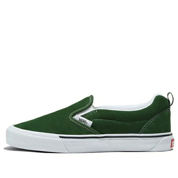 Vans バンズ メンズ スニーカー  【Vans Knu Slip-On \u0027Green True White\u0027 VN0009QDBGN】  大きさ US_M_4
