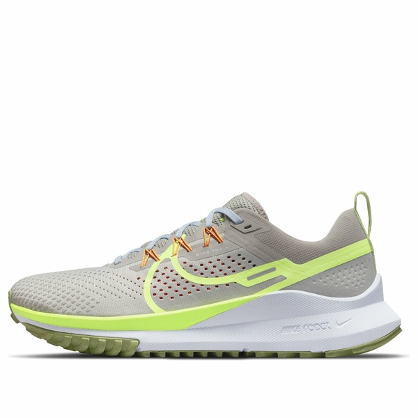 Nike ナイキ メンズ スニーカー  【Nike React Pegasus Trail 4 Light Iron Ore Volt DJ6158-002】  サイズ US_7.5(25.5cm)