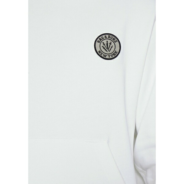 定形外発送送料無料商品 ラグアンドボーン パーカー・スウェットシャツ メンズ アウター VARISTY DAGGER HOODIE  Sweatshirt white