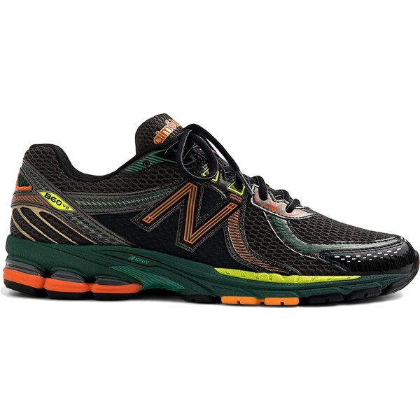 New Balance ニューバランス メンズ スニーカー  【New Balance 860v2 Aim Leon Dore Black Multi-Color】  サイズ US_12(30.0cm) Black/Red/Volt Green