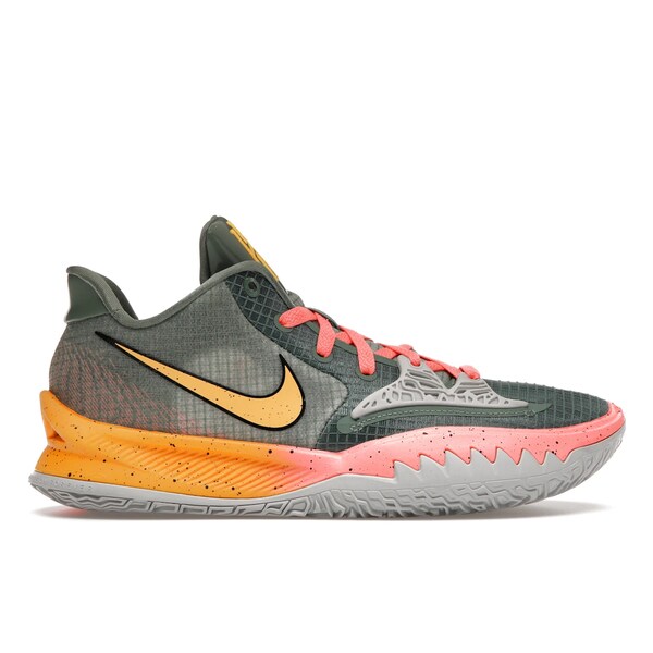 Nike ナイキ メンズ スニーカー 【Nike Kyrie 4 Low Sunrise】 サイズ US_10.5(28.5cm) Dutch Green/Bright Mango-Laser Orange|asty