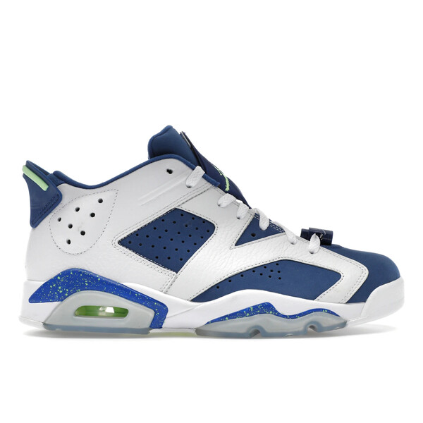 Jordan ジョーダン メンズ スニーカー  【Jordan 6 Retro Low Ghost Green】  大いさ US_M_16 White/Ghost Green-Insignia Blue メンズ靴-スニーカー-靴