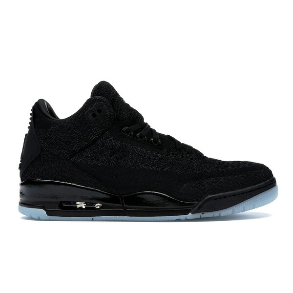 Jordan ジョーダン メンズ スニーカー  【Jordan 3 Retro Flyknit Black】  大きさ US_10.5(28.5糎) Black/Black-Anthracite