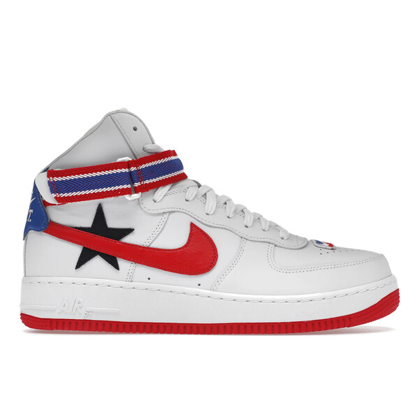 Nike ナイキ メンズ スニーカー  【Nike Air Force 1 High Riccardo Tisci Victorious Minotaurs White】  大いさ US_10.5(28.5糎) White/Black-Game Royal-University Red 靴-スニーカー