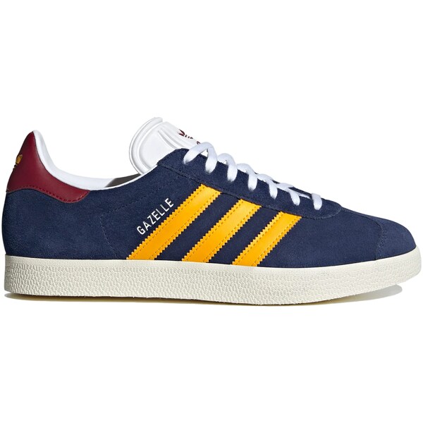 adidas アディダス メンズ スニーカー  【adidas Gazelle Dark Blue Crew Yellow Burgundy】  大きさ US_8.5(26.5糎) Dark Blue/Crew Yellow/Collegiate Burgundy