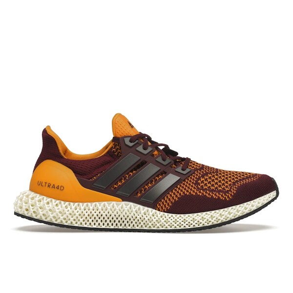 adidas アディダス メンズ スニーカー  【adidas Ultra 4D Arizona State】  大いさ US_6(24.0珊) Maroon/Core Black-Semi Solar Gold メンズ靴-スニーカー-靴