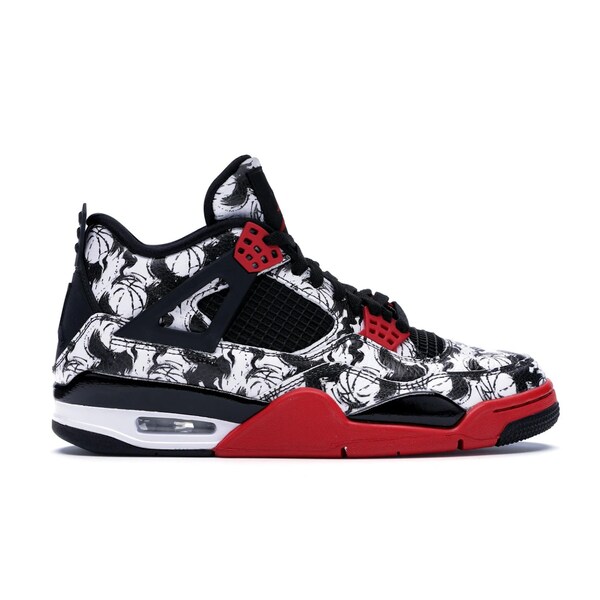 Jordan ジョーダン メンズ スニーカー 【Jordan 4 Retro Tattoo (2018)】 サイズ US_11(29.0cm) Black/Fire Red-Black-White｜asty