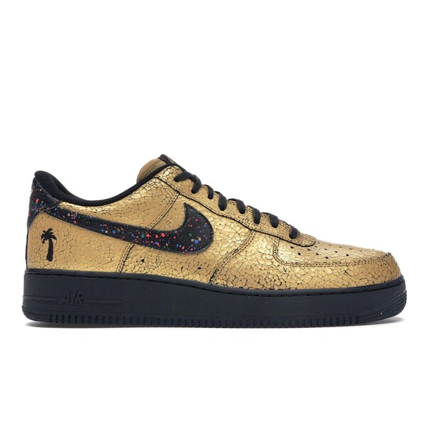 Nike ナイキ メンズ スニーカー  【Nike Air Force 1 Low Caribana Festival Toronto】  大きさ US_9.5(27.5糎) Metallic Gold/Black-Black-Red Orbit