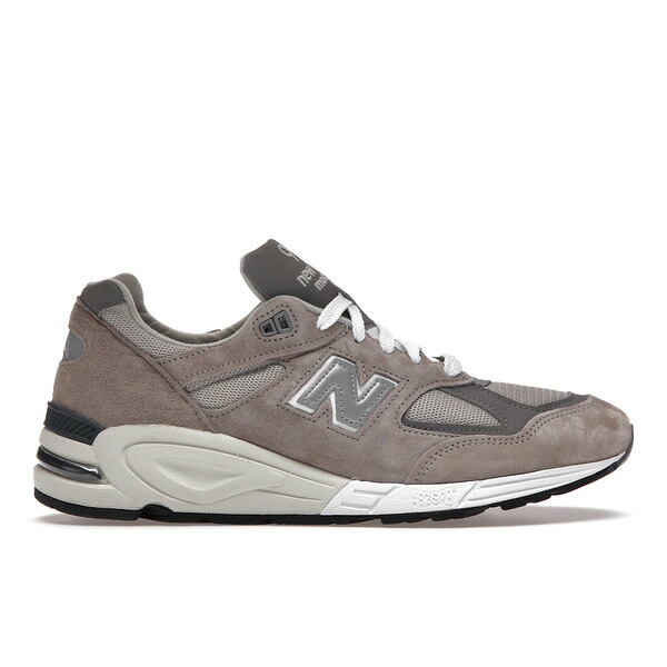 New Balance ニュー平衡にする メンズ スニーカー  【New Balance 990v2 MiUSA Grey】  大きさ US_6(24.0糎) Grey/White
