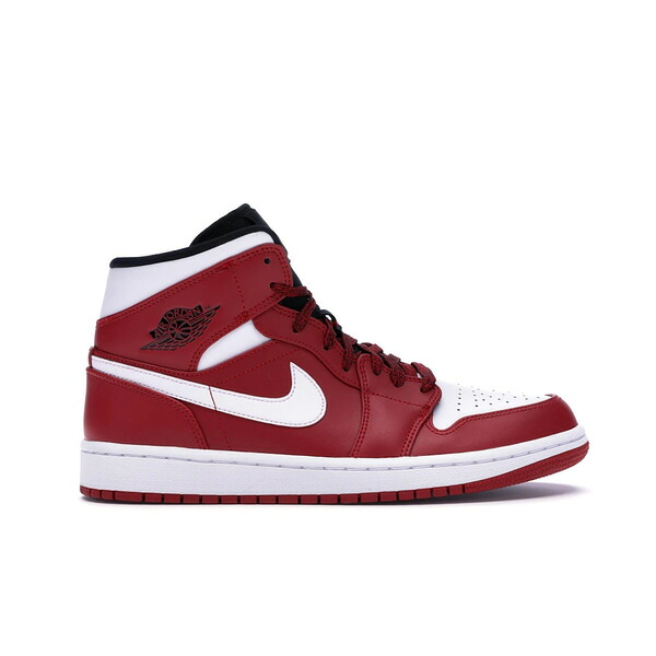 Jordan ジョーダン メンズ スニーカー  【Jordan 1 Mid Chicago】  大きさ US_8.5(26.5糎) Gym Red/White-Black
