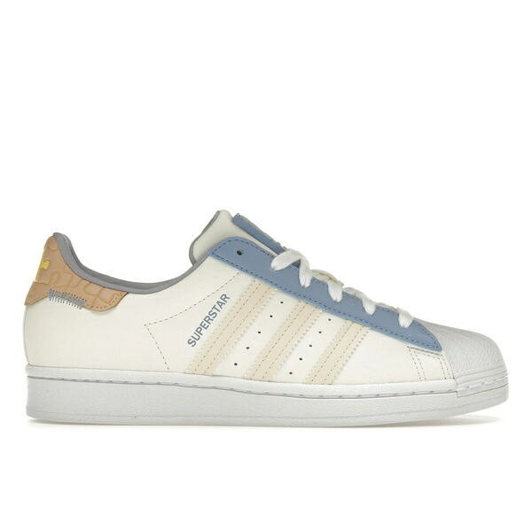 adidas アディダス メンズ スニーカー 【adidas Superstar Puzzle Off White Ecru Tint】 サイズ US_5(23.0cm) Off White/Ecru Tint/Halo Silver|asty