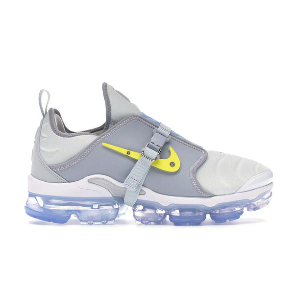 Nike ナイキ メンズ スニーカー  【Nike Air VaporMax Plus Paris Works インチ Progress】  大いさ US_M_4 Grey/Yellow-White メンズ靴-スニーカー