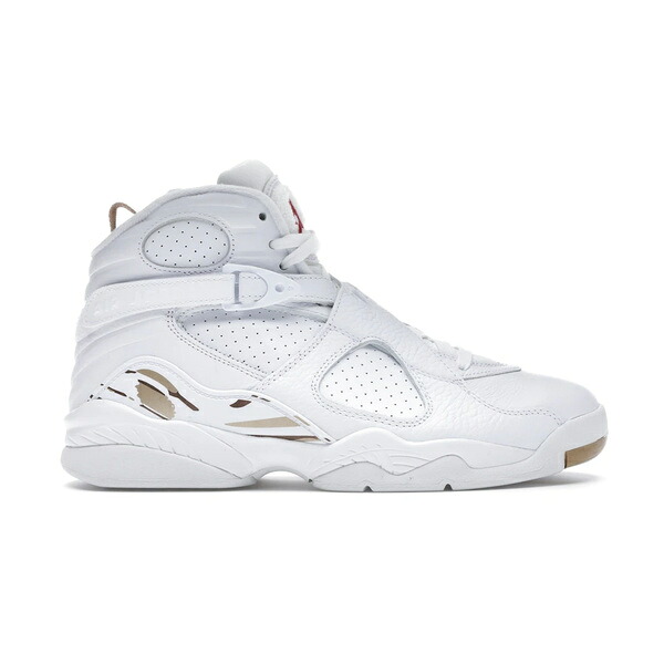 Jordan ジョーダン メンズ スニーカー  【Jordan 8 Retro OVO White】  サイズ US_8.5(26.5cm) White/Blue-Metallic Gold-Varsity Red