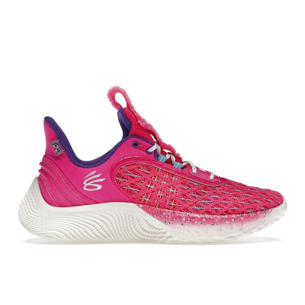 Under Armour アンダーアーマー メンズ スニーカー 【Under Armour Curry Flow 9 Sesame Street Abby Cadabby】 サイズ US_8.5(26.5cm) Pink/Purple/White|asty