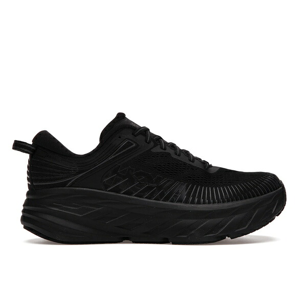 Hoka One One ホカオネオネ メンズ スニーカー 【Hoka One One Bondi 7 Black】 サイズ US_12.5(30.5cm) Black/Black｜asty 70,290円