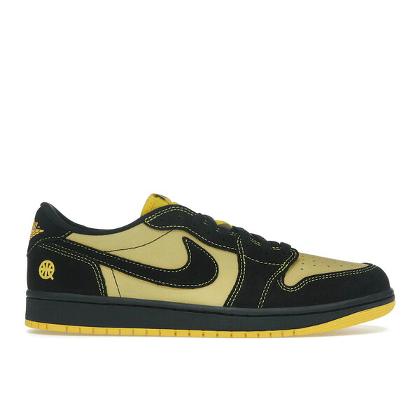 Jordan ジョーダン メンズ スニーカー  【Jordan 1 Retro Low OG Quai 54 Black Tour Yellow Red】  大きさ US_M_14 Black/Tour Yellow/Chile Red