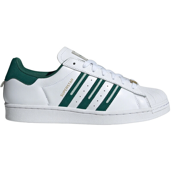 adidas アディダス メンズ スニーカー  【adidas Superstar Cloud White Collegiate Green Grey】  大きさ US_7.5(25.5糎) Cloud White/Collegiate Green/Grey One